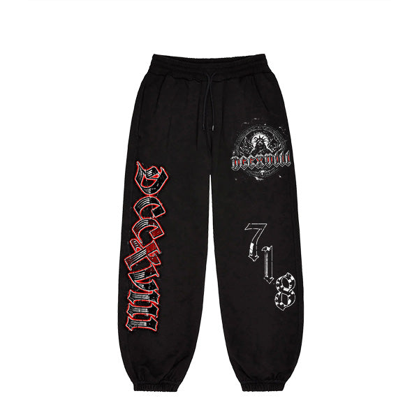 718 DCCXVIII "NEW YORK CITY TERROR" Black Sweatsuit